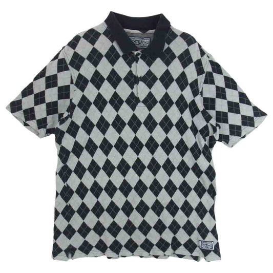 NEIGHBORHOOD ネイバーフッド 091ATNH-CSM03 アーガイル柄 ポロシャツ 半袖 グレー系 M【中古】