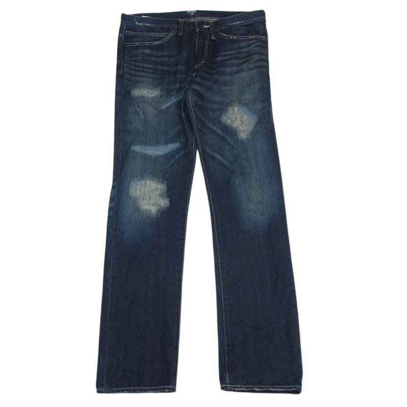 WTAPS ダブルタップス 111GWDT-PTM05 BLUES SKINNY TRASH ブルー スキニー トラッシュ ストレート パンツ デニム インディゴブルー系 3【中古】