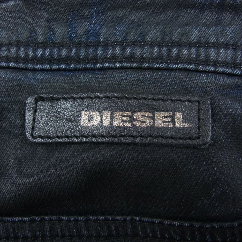 DIESEL ディーゼル KROOLEY JOGG ダメージ加工 ジョグ デニム パンツ インディゴブルー系 32【中古】