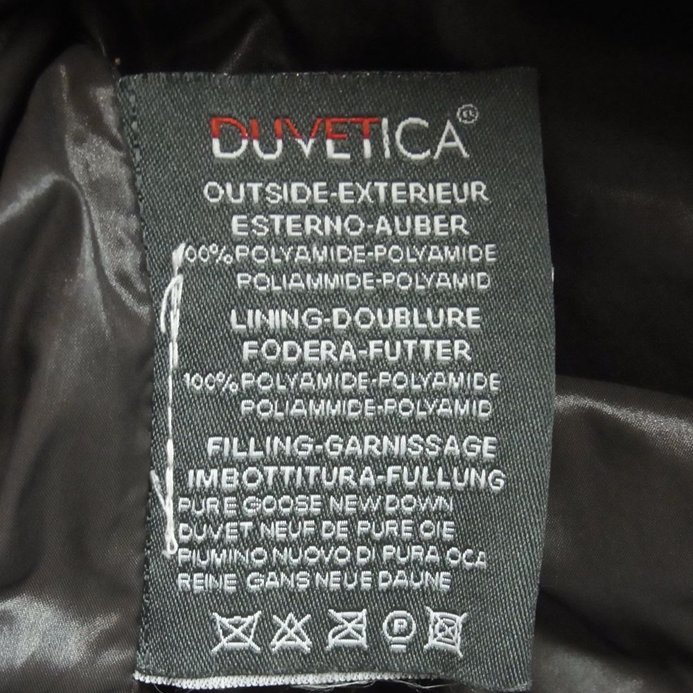 DUVETICA デュベティカ D.030.04.MFN-1001R ADHARA アダラ ナイロン ボア フーディ ダウン ジャケット ブラウン系 38【中古】