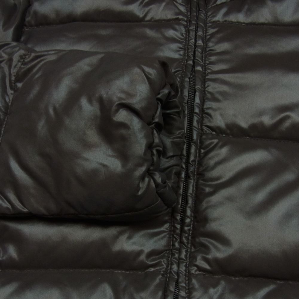 DUVETICA デュベティカ D.030.04.MFN-1001R ADHARA アダラ ナイロン ボア フーディ ダウン ジャケット ブラウン系 38【中古】