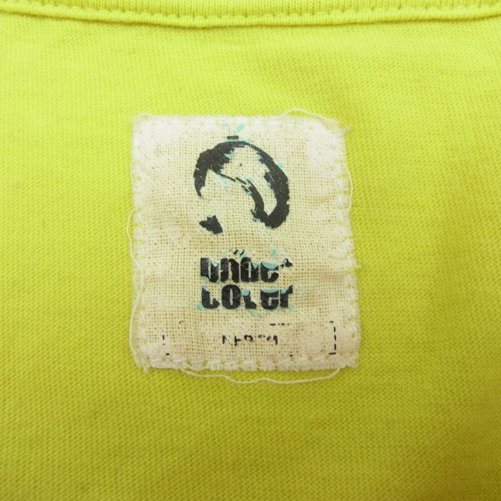 UNDERCOVER アンダーカバー teen spirit プリント ノースリーブ カットソー イエロー系 M【中古】