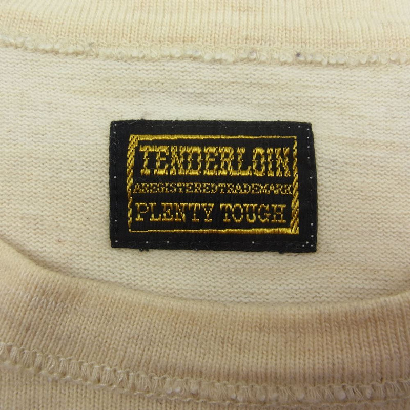 TENDERLOIN テンダーロイン クルーネック カットソー ベージュ系【中古】