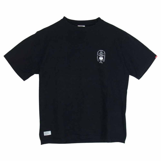 WTAPS ダブルタップス BULLINK社製 HERALDRY TEE ヘラルドリー 半袖 Tシャツ ブラック系 M【中古】