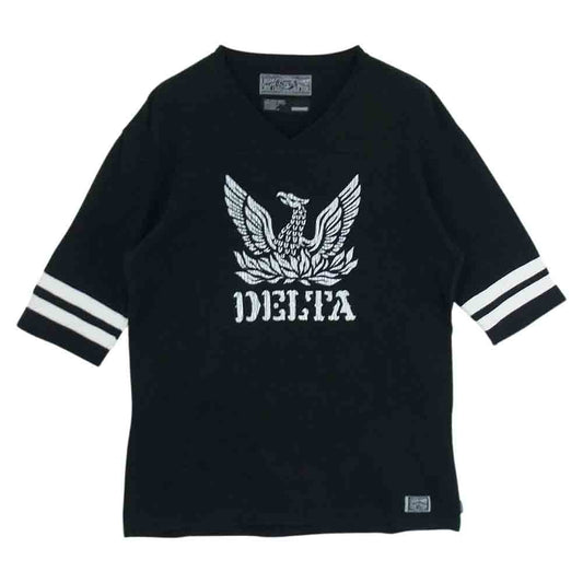 NEIGHBORHOOD ネイバーフッド KKNH-CS-M01 URBAN GARMENT DELTA プリント 半袖 Tシャツ ブラック系 M【中古】
