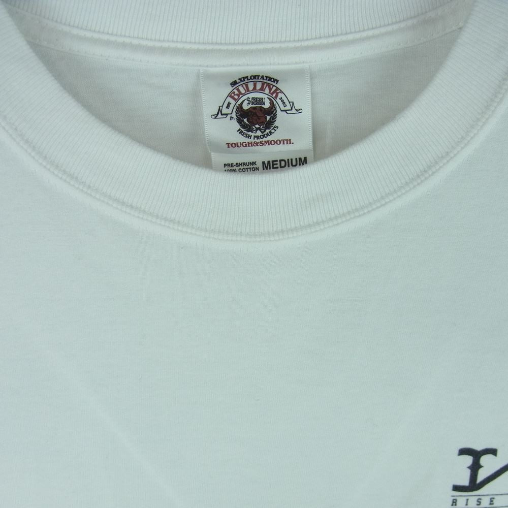 WTAPS ダブルタップス BULLINK社製 EXTREME PREJUDICE バック プリント 半袖 Tシャツ ホワイト系 M【中古】