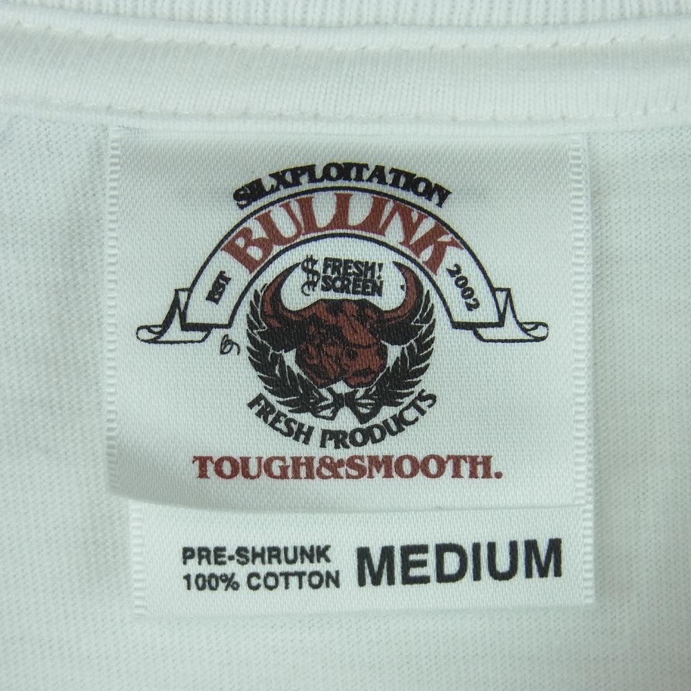 WTAPS ダブルタップス BULLINK社製 EXTREME PREJUDICE バック プリント 半袖 Tシャツ ホワイト系 M【中古】