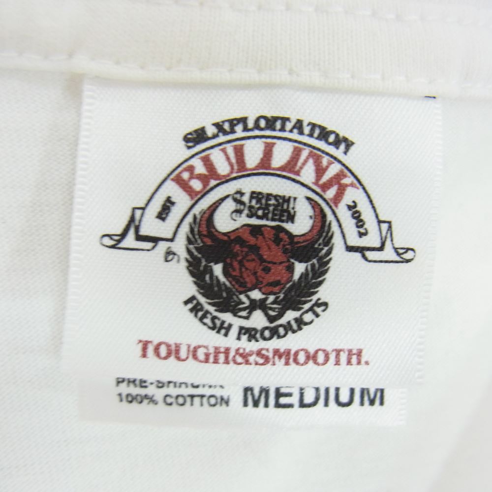 WTAPS ダブルタップス BULLINK社製 PHILOSOPHY プリント 半袖 Tシャツ ホワイト ホワイト系 M【中古】