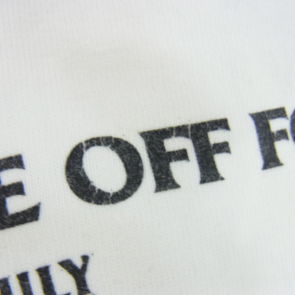 WTAPS ダブルタップス BULLINK社製 PHILOSOPHY プリント 半袖 Tシャツ ホワイト ホワイト系 M【中古】