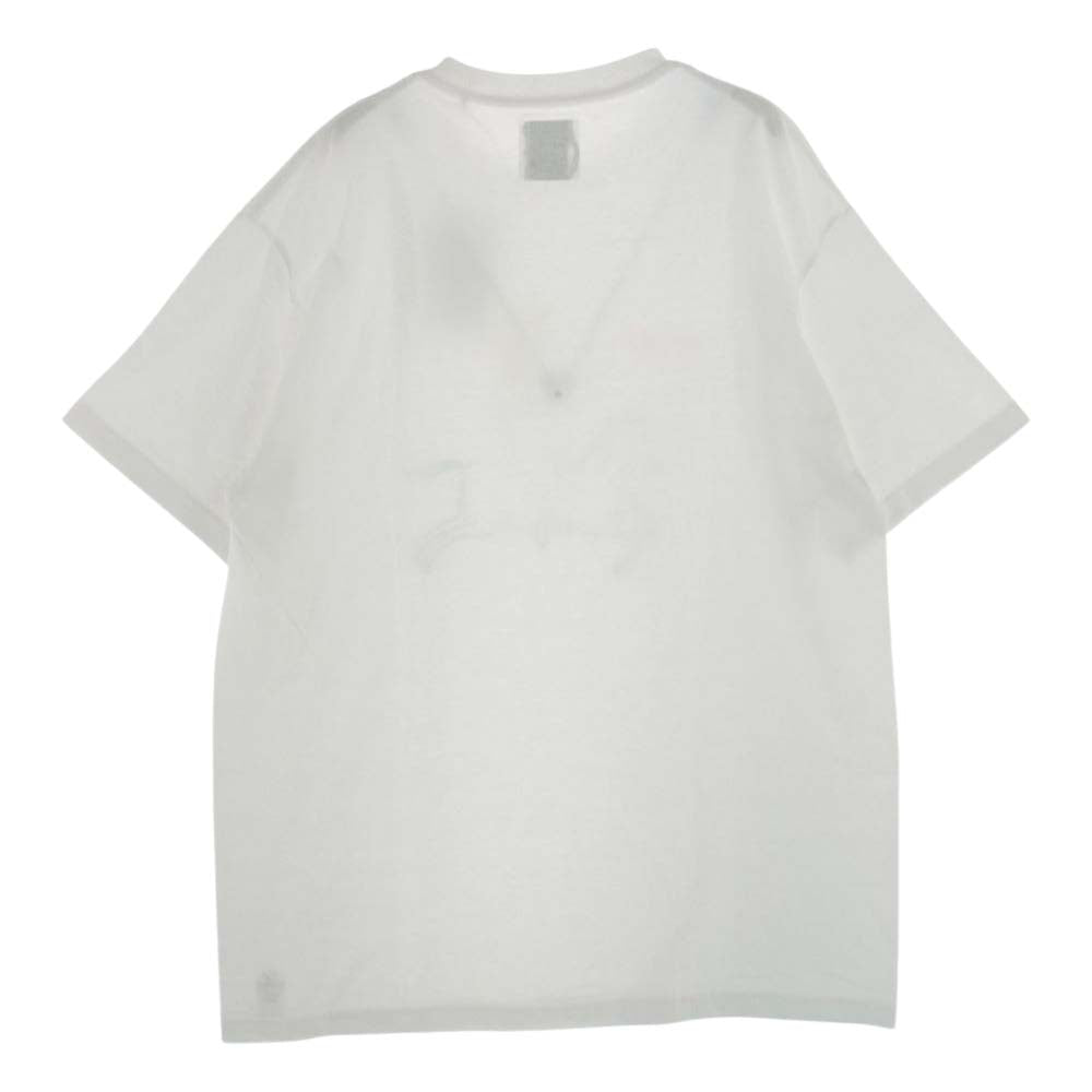 WACKO MARIA ワコマリア 23SS WMT-TEE02 天国 CREW NECK クルーネック Tシャツ ホワイト系 L【極上美品】【中古】