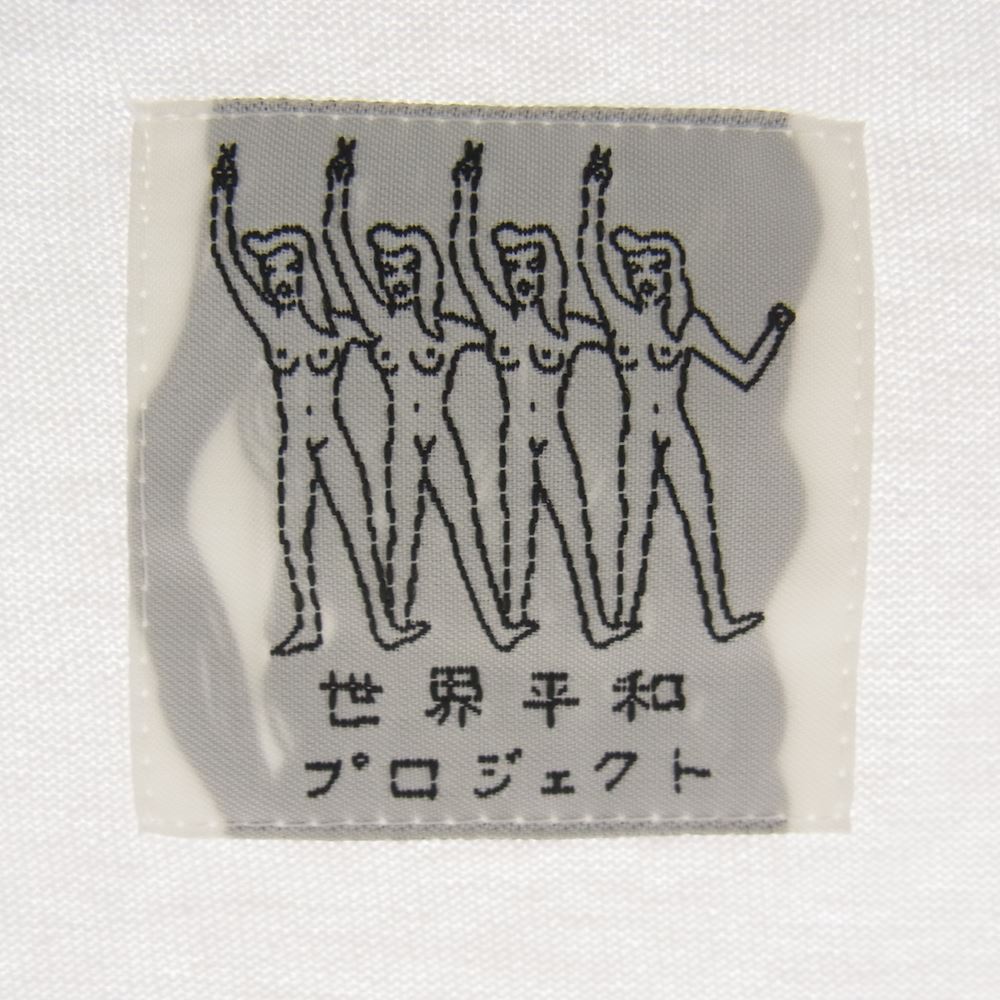 WACKO MARIA ワコマリア 23SS WMT-TEE02 天国 CREW NECK クルーネック Tシャツ ホワイト系 L【極上美品】【中古】