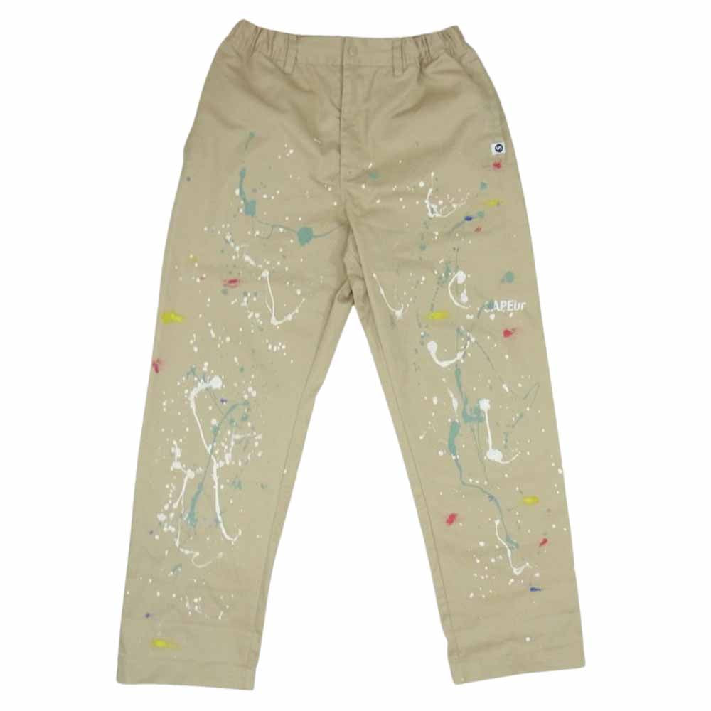 サプール SKATE PAINT CHINO PANTS スケート ペイント チノ パンツ ベージュ系 L【中古】