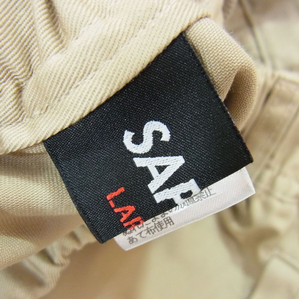サプール SKATE PAINT CHINO PANTS スケート ペイント チノ パンツ ベージュ系 L【中古】