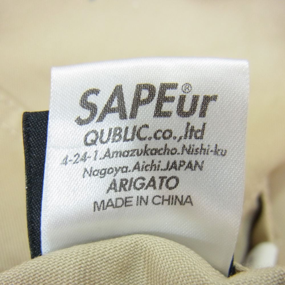 サプール SKATE PAINT CHINO PANTS スケート ペイント チノ パンツ ベージュ系 L【中古】