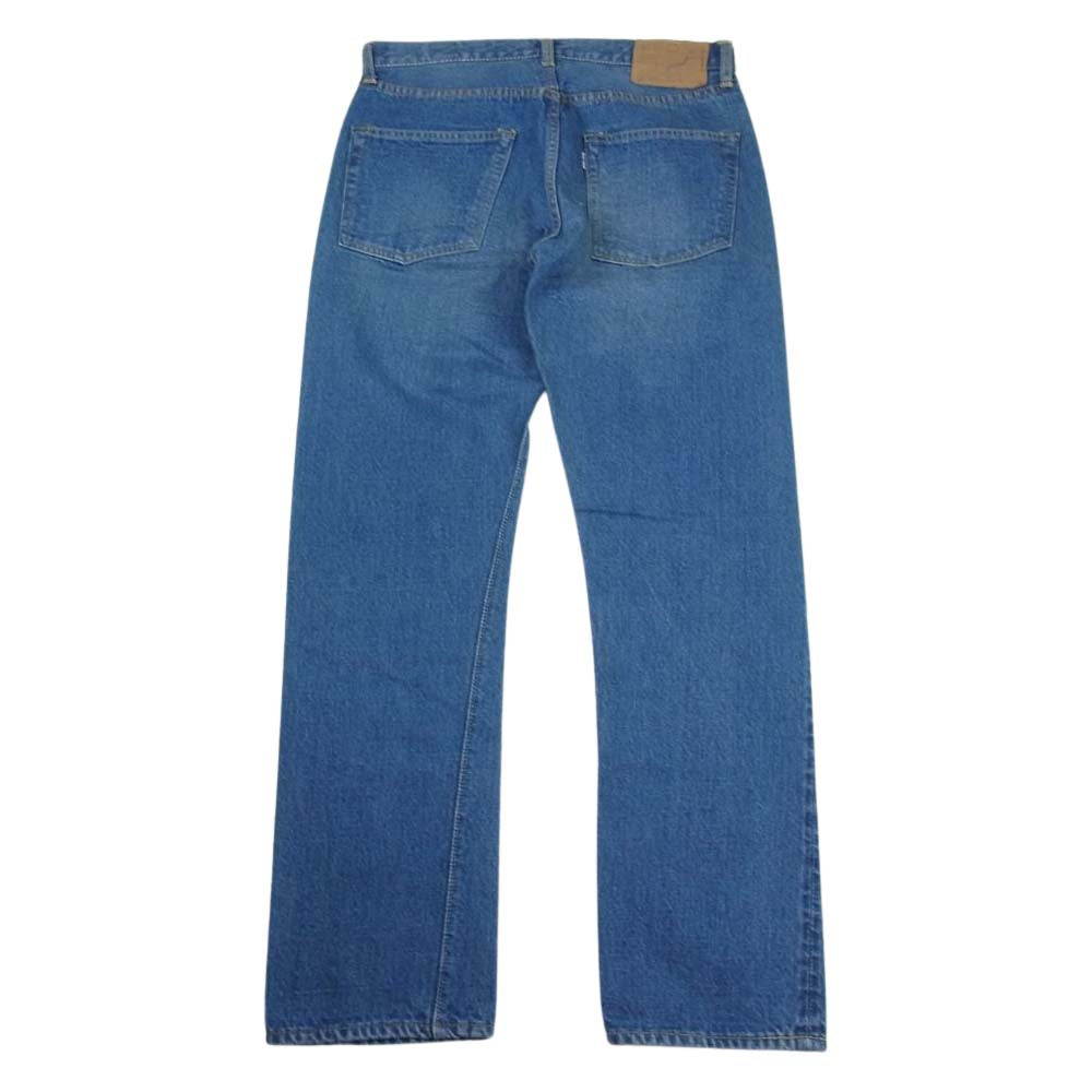 orSlow オアスロウ Lot107 ジップ ストレート デニム パンツ インディゴブルー系【中古】