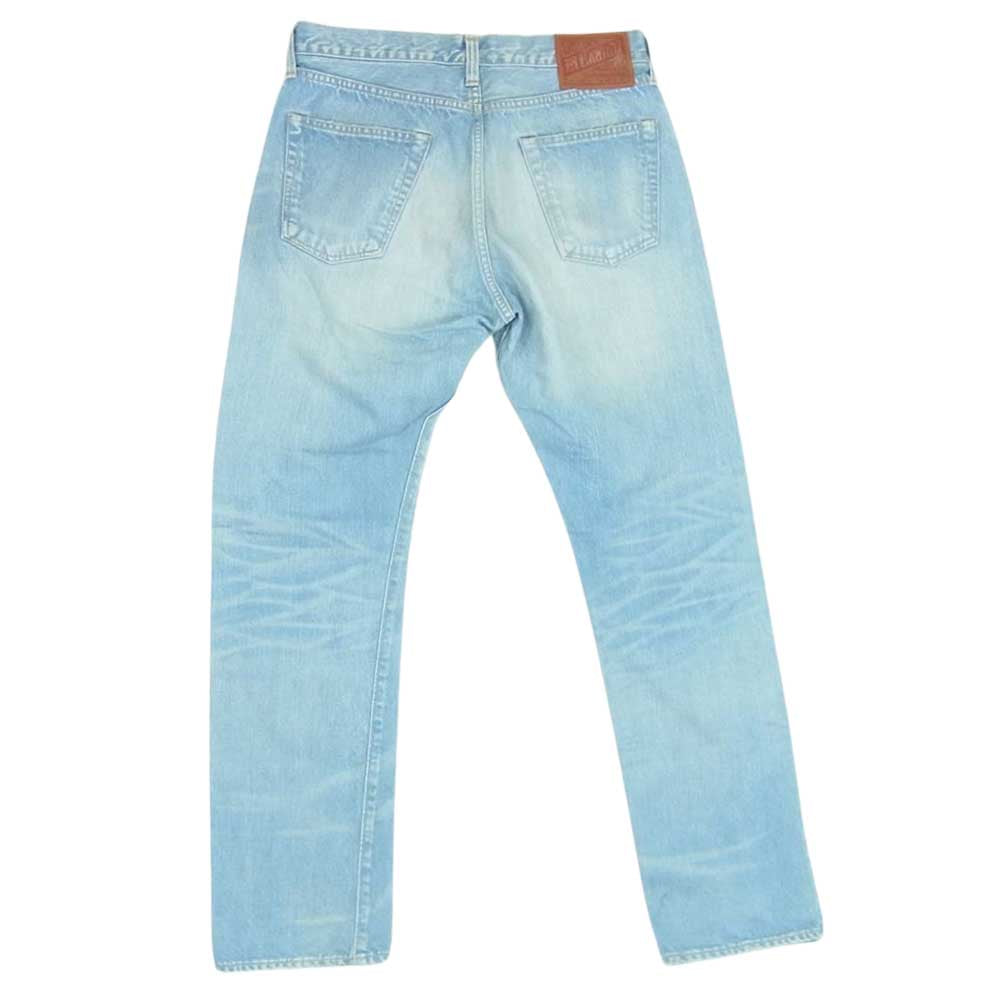 RADIALL ラディアル 235-B ストレート デニムパンツ ジーンズ ウォッシュブルー インディゴブルー系 30【中古】