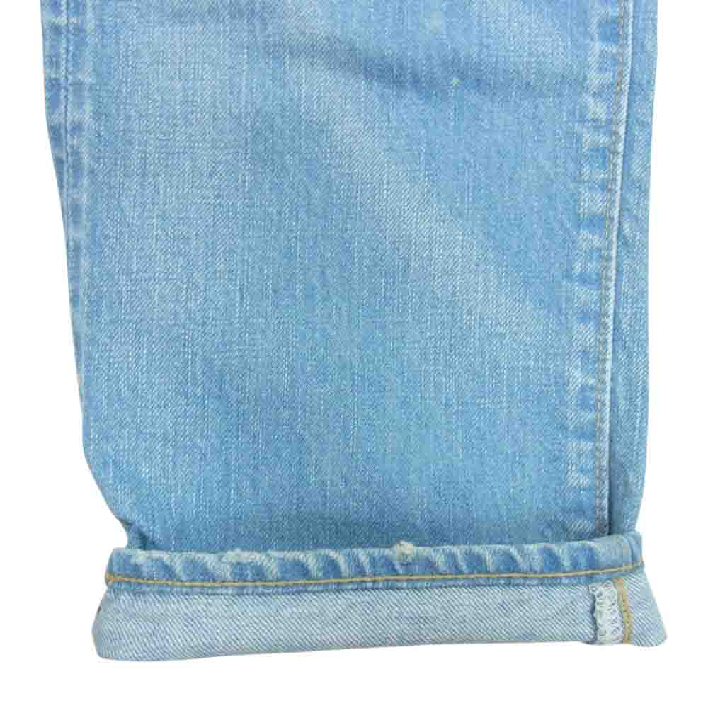 RADIALL ラディアル 235-B ストレート デニムパンツ ジーンズ ウォッシュブルー インディゴブルー系 30【中古】