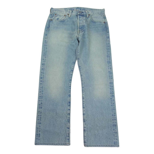 Levi's リーバイス PC9-00501-2888 501 復刻 USA製 BIG E ビッグE W30/L32 ボタンフライ ストレート デニムパンツ ジーンズ ライトブルー系 W30 L32【中古】