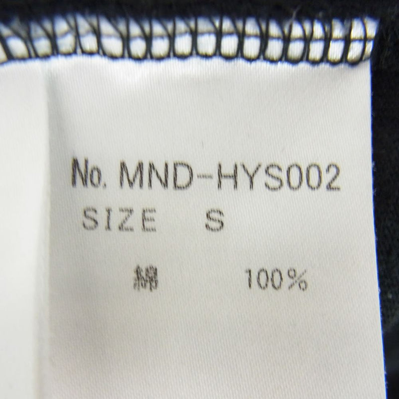 HYSTERIC GLAMOUR ヒステリックグラマー MND-HYS002 × MINEDENIM マインデニム ヴァンピレラ プリント Tシャツ ブラック ブラック系 S【中古】