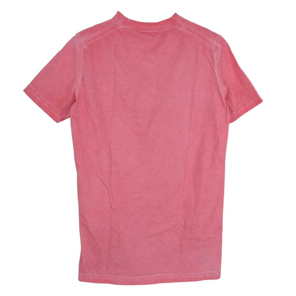 DSQUARED2 ディースクエアード S74GC0957 ガーメントダイ ロゴプリント ポケット Tシャツ ピンク系 XS【中古】