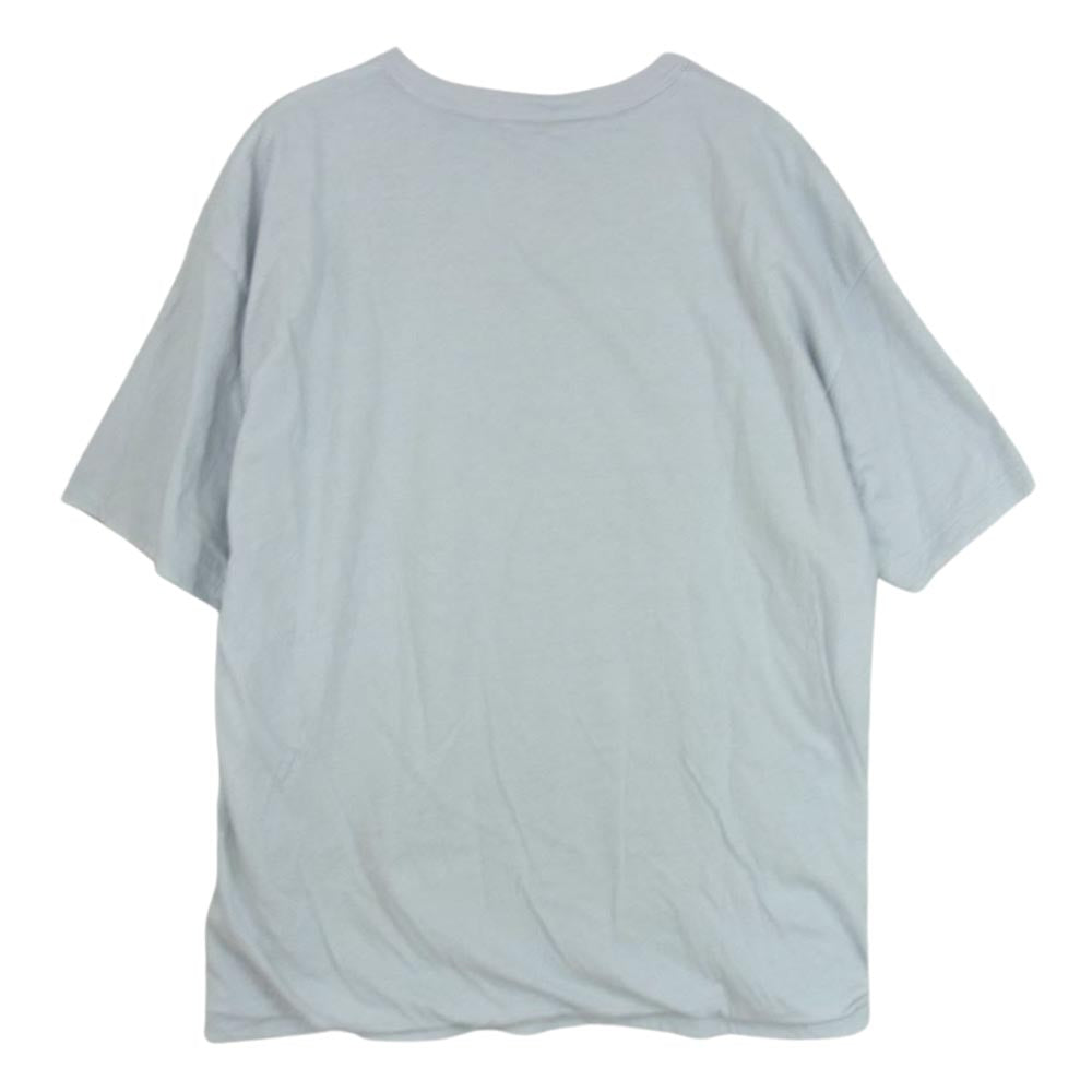 DESCENDANT ディセンダント 23SS 231ATDS-CSM15 SONS DOUBLEFACE SS カレッジロゴ ダブルフェイス リバーシブル 半袖 Tシャツ 天竺 グレー系 ネイビー系 3【中古】