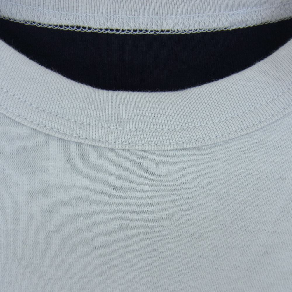 DESCENDANT ディセンダント 23SS 231ATDS-CSM15 SONS DOUBLEFACE SS カレッジロゴ ダブルフェイス リバーシブル 半袖 Tシャツ 天竺 グレー系 ネイビー系 3【中古】