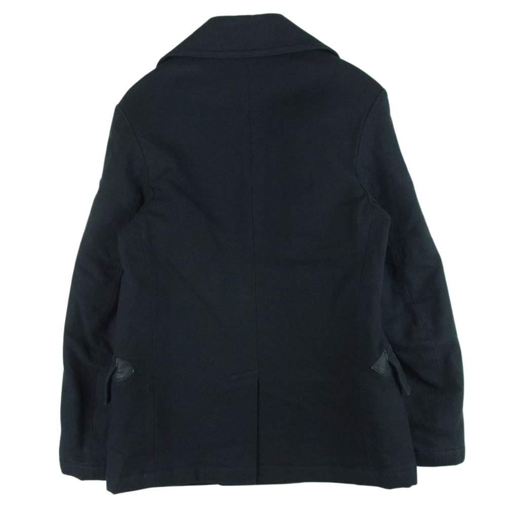 CALEE キャリー P-COAT ピーコート 日本製 ダークネイビー系 M【中古】