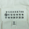 MAISON MARGIELA メゾンマルジェラ S50MU0041 10ライン ライン コットンツイル パンツ オフホワイト系 52【美品】【中古】
