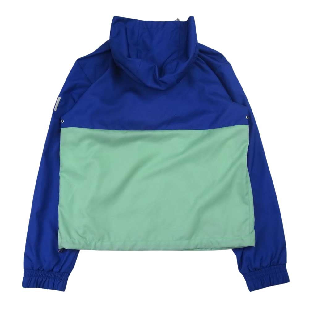 GUCCI グッチ GUCCI TIGER タイガー レースアップ プルオーバー アノラック ジャケット ブルー系 グリーン系 44【新古品】【未使用】【中古】