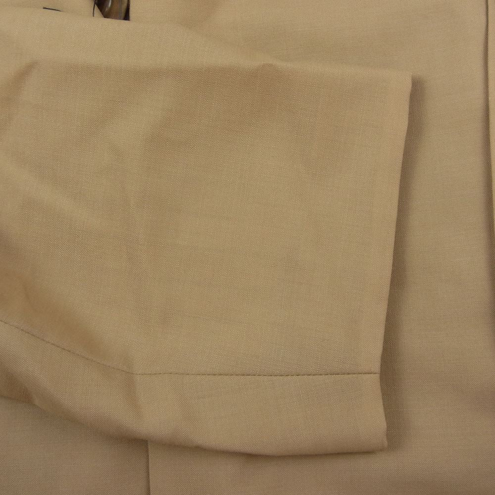 UNDERCOVER アンダーカバー  22SS  UC1B4308-1 モヘヤ ウール ダーツ ステンカラー CT コート  ベージュ系 3【新古品】【未使用】【中古】