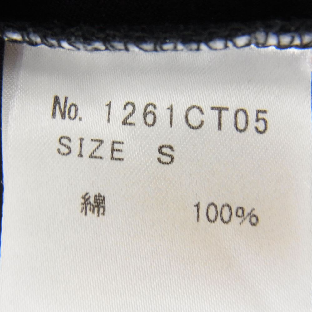 HYSTERIC GLAMOUR ヒステリックグラマー 1261CT05 × PLAYBOY プレイボーイ プリント 半袖 Tシャツ ブラック系 S【中古】