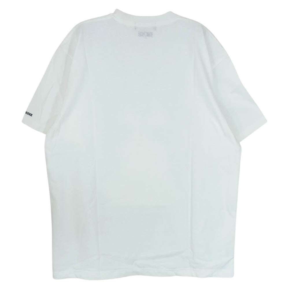 GOD SELECTION XXX ゴッドセレクション × ONE PIECE ワンピース ルフィ 半袖 Tシャツ ホワイト系 M【中古】