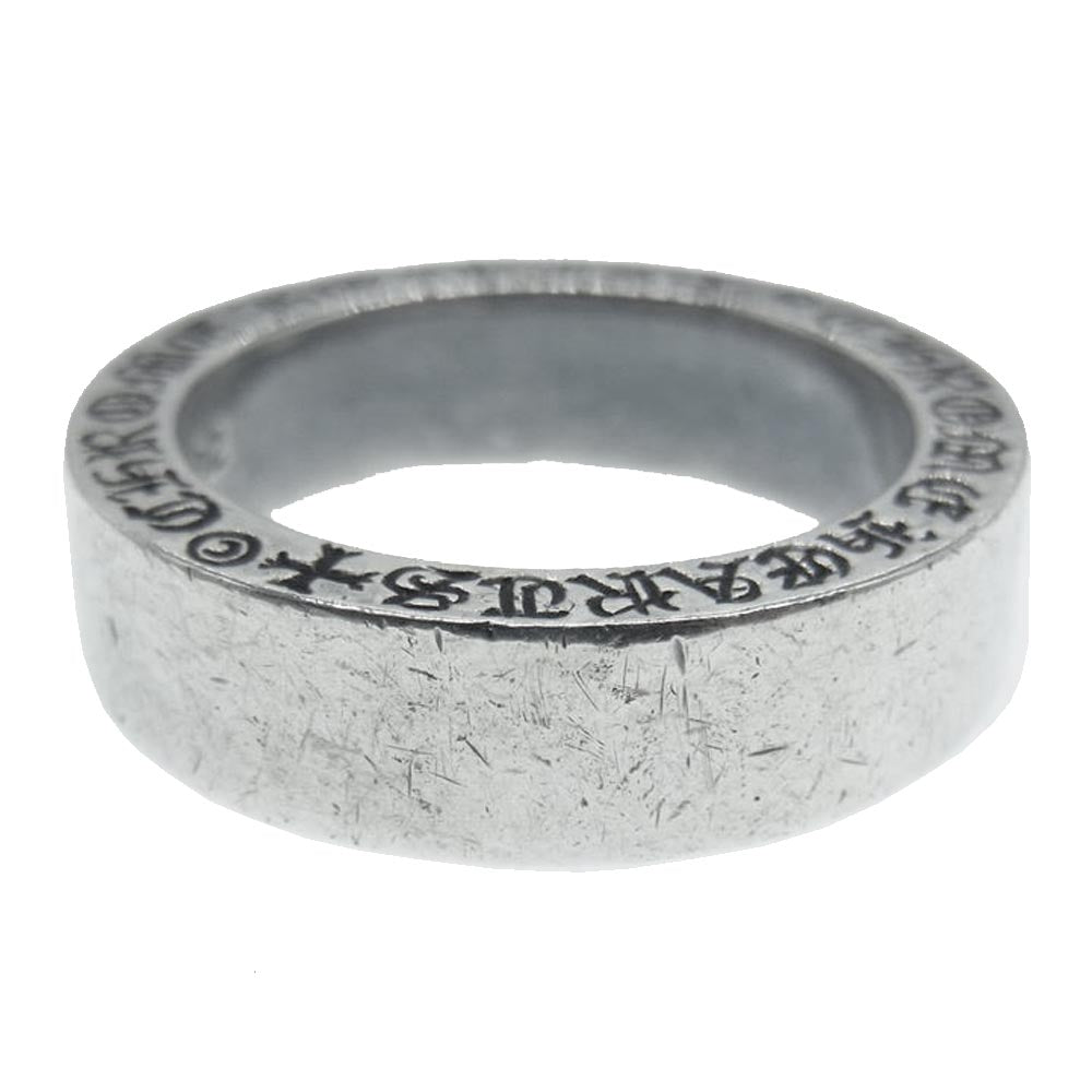 CHROME HEARTS クロムハーツ（原本無） GALFカード付属 INTELLECTUAL GALLERY GALF 6mm スペーサー プレーン リング シルバー系 13号【中古】