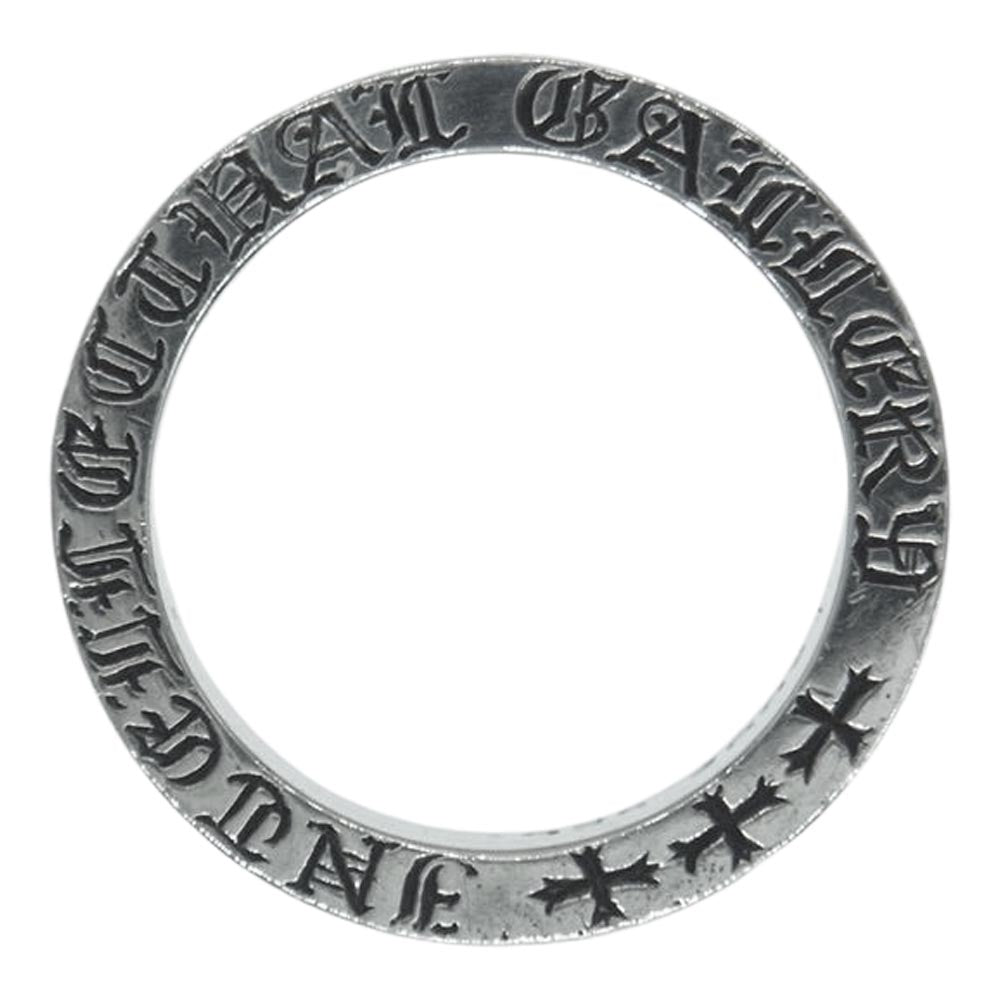 CHROME HEARTS クロムハーツ（原本無） GALFカード付属 INTELLECTUAL GALLERY GALF 6mm スペーサー プレーン リング シルバー系 13号【中古】
