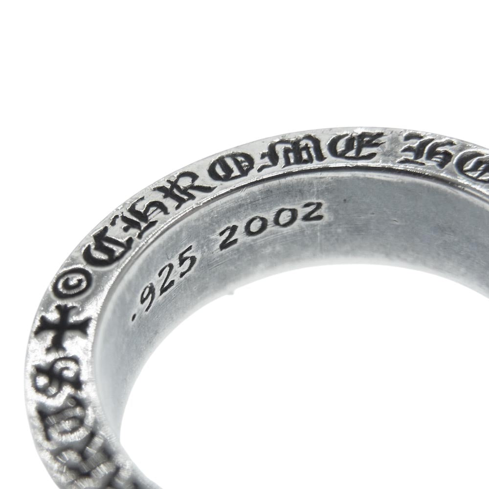 CHROME HEARTS クロムハーツ（原本無） GALFカード付属 INTELLECTUAL GALLERY GALF 6mm スペーサー プレーン リング シルバー系 13号【中古】
