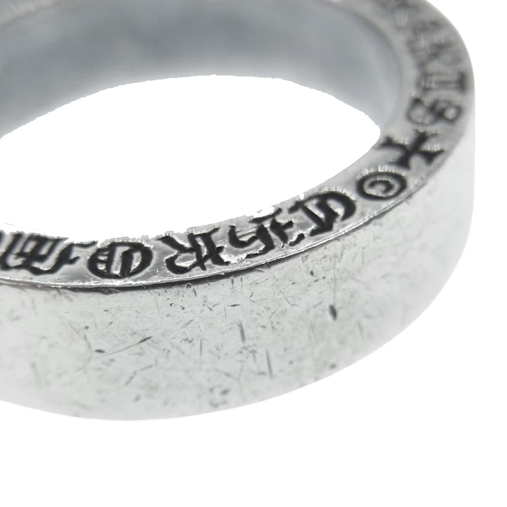 CHROME HEARTS クロムハーツ（原本無） GALFカード付属 INTELLECTUAL GALLERY GALF 6mm スペーサー プレーン リング シルバー系 13号【中古】
