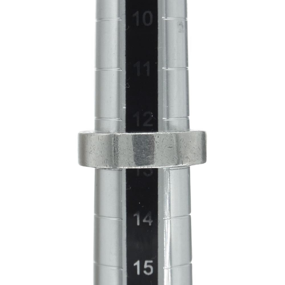 CHROME HEARTS クロムハーツ（原本無） GALFカード付属 INTELLECTUAL GALLERY GALF 6mm スペーサー プレーン リング シルバー系 13号【中古】