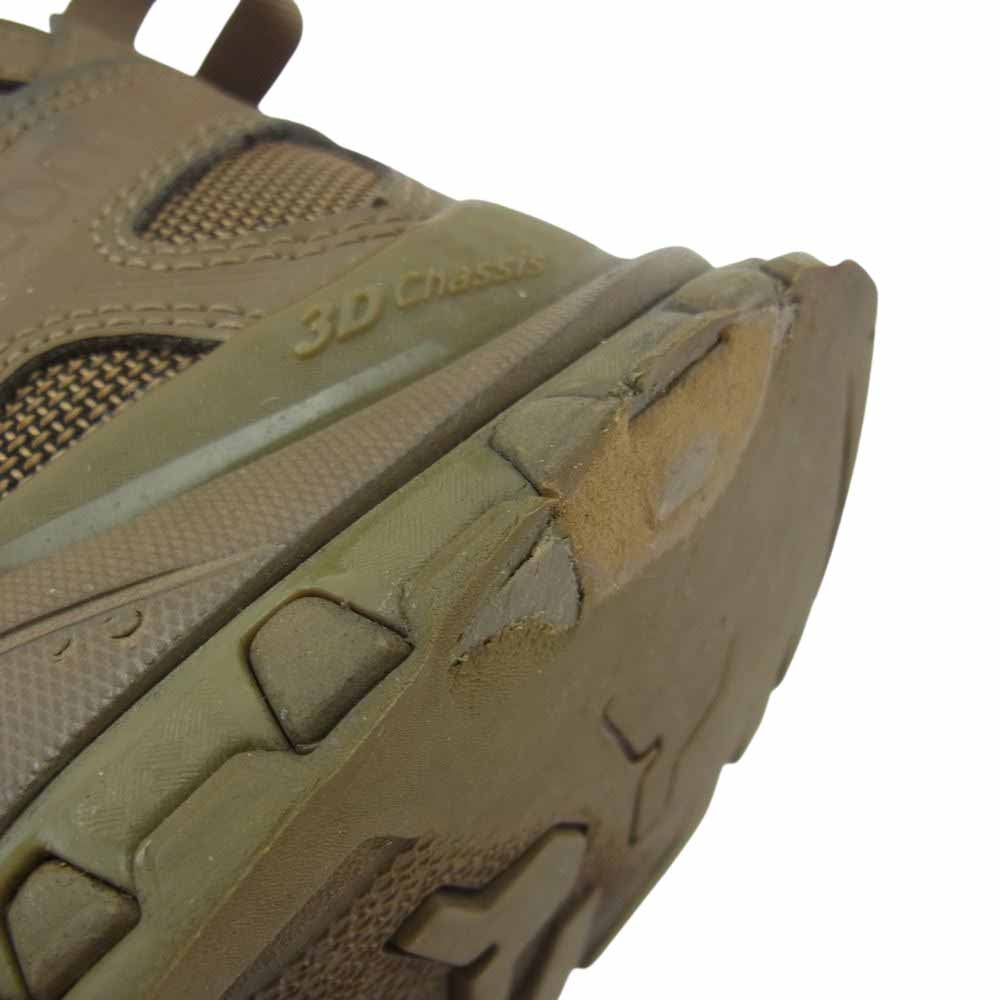 salomon サロモン 401382 XA FORCES MID GTX フォース ミッド ゴアテックス トレッキングシューズ スニーカー ベージュ系 25.5cm【中古】