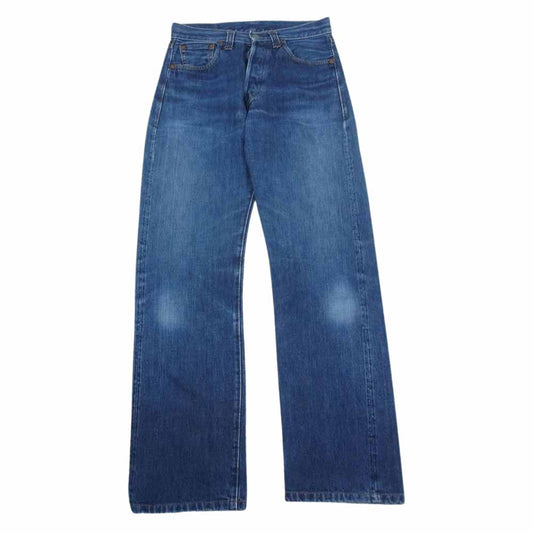 Levi's リーバイス 47501 0117 Lot501XX 米国製 501XX 復刻 ボタンフライ ストレート デニム パンツ インディゴブルー系【中古】