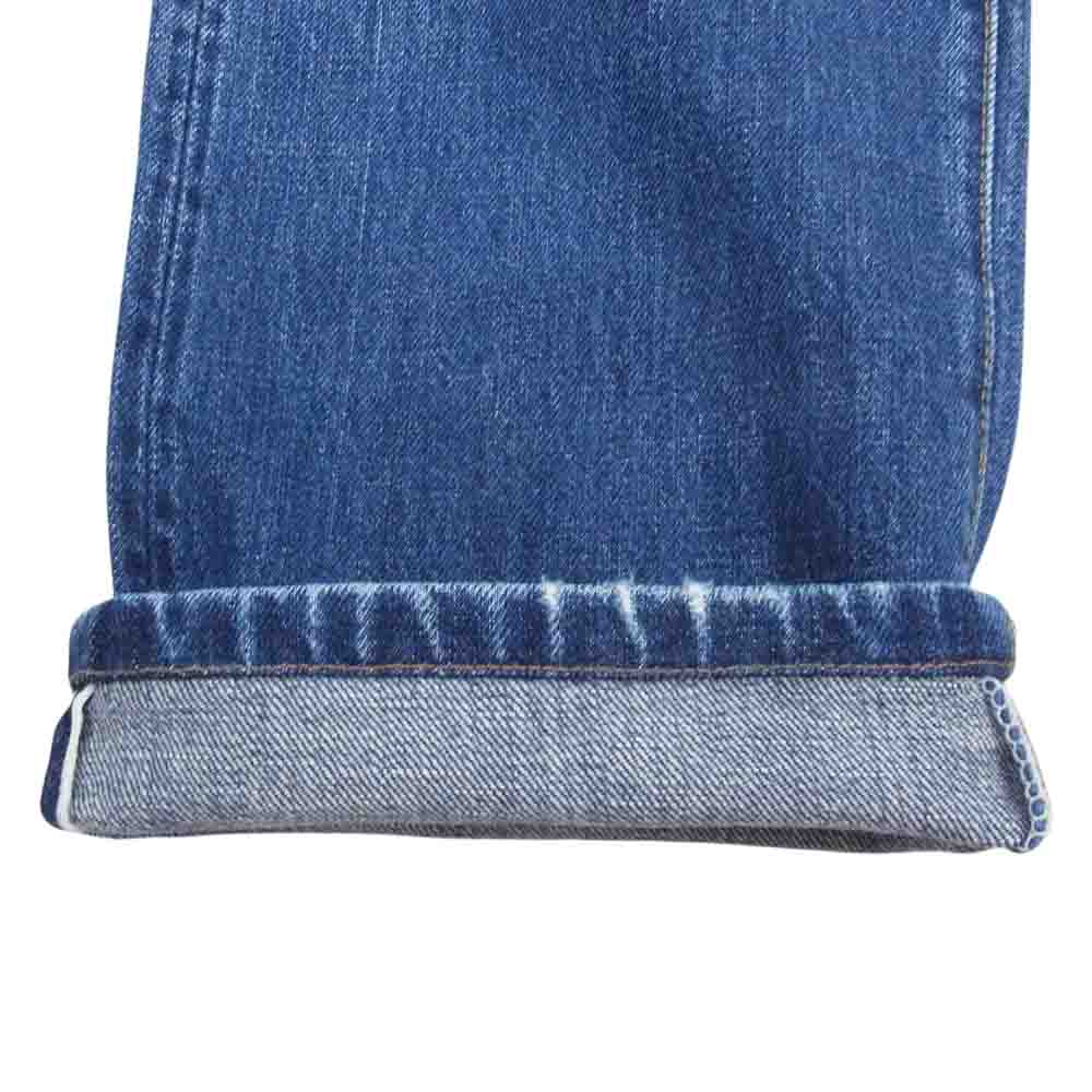 Levi's リーバイス 47501 0117 Lot501XX 米国製 501XX 復刻 ボタンフライ ストレート デニム パンツ インディゴブルー系【中古】