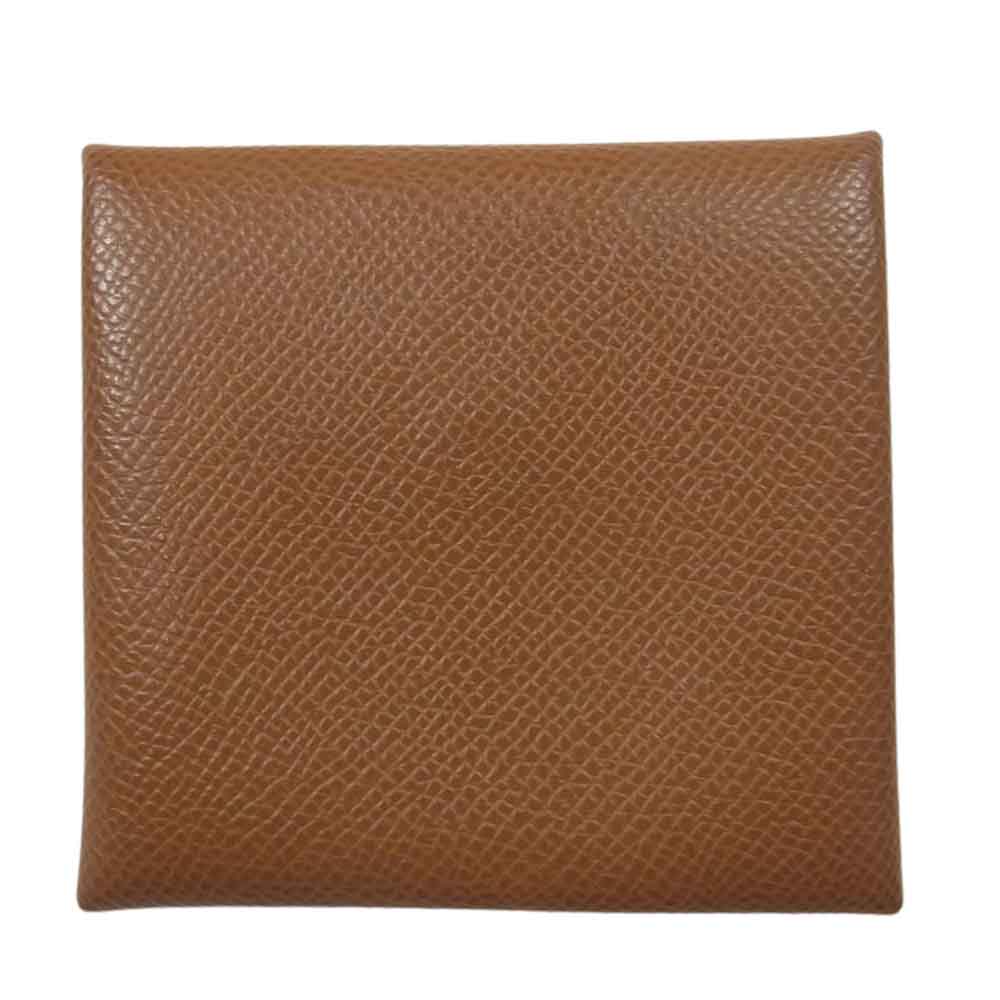 HERMES エルメス 2023年製 バスティア B刻印 ヴォ―エプソン コインケース ライトブラウン系【中古】