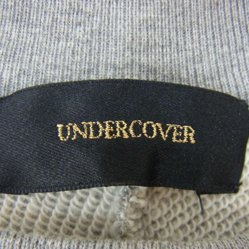 UNDERCOVER アンダーカバー UCQ1805 ギャザー ミニ 半袖 スウェット グレー系 1【中古】