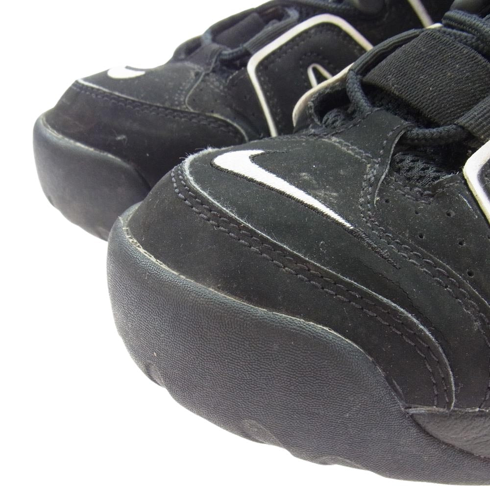 NIKE ナイキ 414962-002 AIR MORE UPTEMPO BLACK エア モアアップテンポ モアテン スニーカー ブラック系 28.5cm【中古】