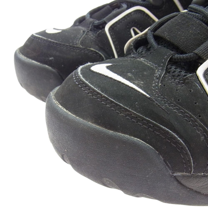 NIKE ナイキ 414962-002 AIR MORE UPTEMPO BLACK エア モアアップテンポ モアテン スニーカー ブラック系 28.5cm【中古】