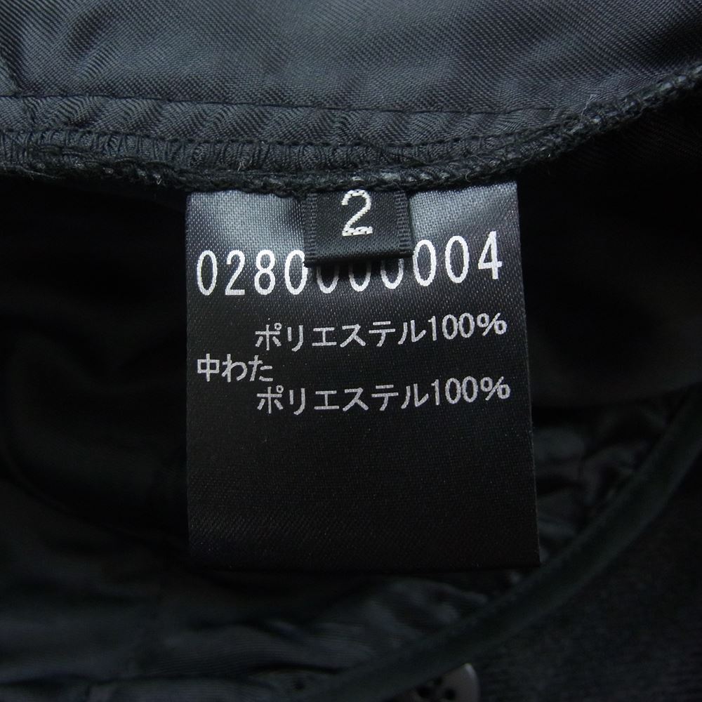 5351プールオム 280000004 裏地キルティングライナー付き コート グレー系 2【中古】