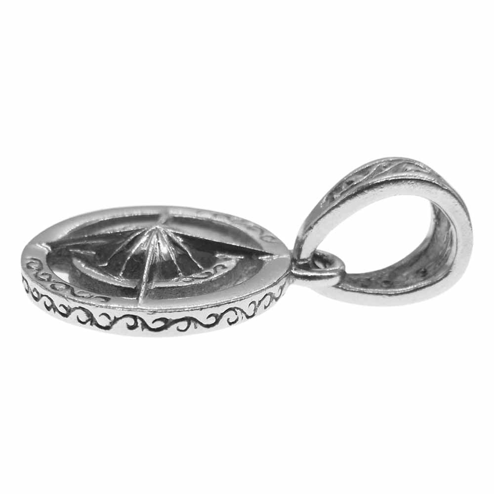 SAAD サード 925 SILVER サンシンボル ペンダント トップ シルバー系【中古】