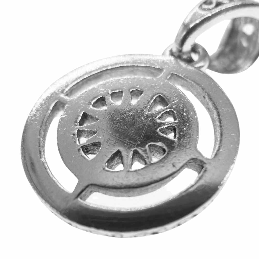 SAAD サード 925 SILVER サンシンボル ペンダント トップ シルバー系【中古】