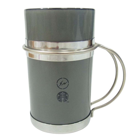 FRAGMENT DESIGN フラグメントデザイン ステンレス ハンドル付き マグ 237ml マグカップ カーキ系 237ml【中古】