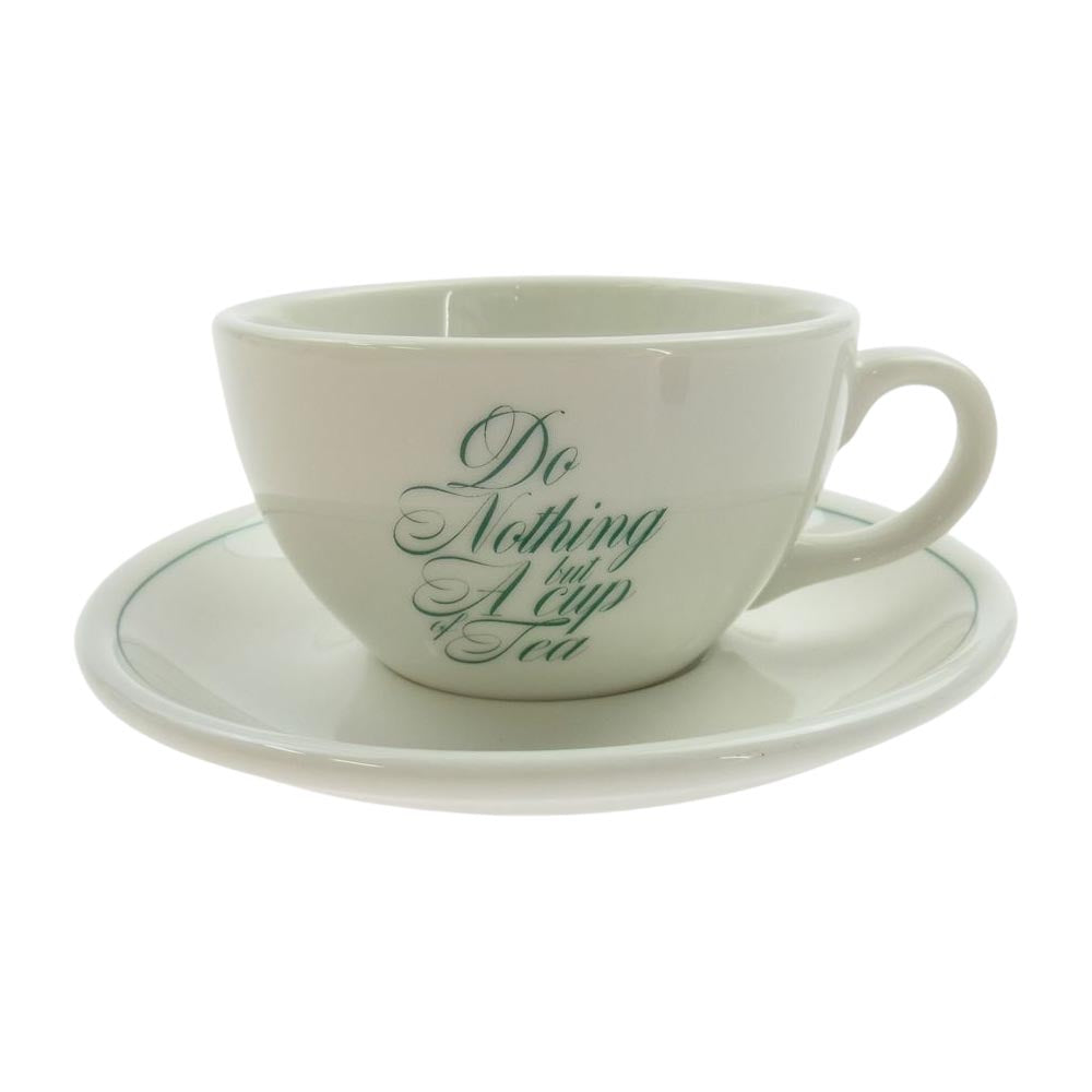 ドゥーナッシングコングレス A Cup of Tea Cup&Saucer カップ ソーサー ホワイト系【新古品】【未使用】【中古】