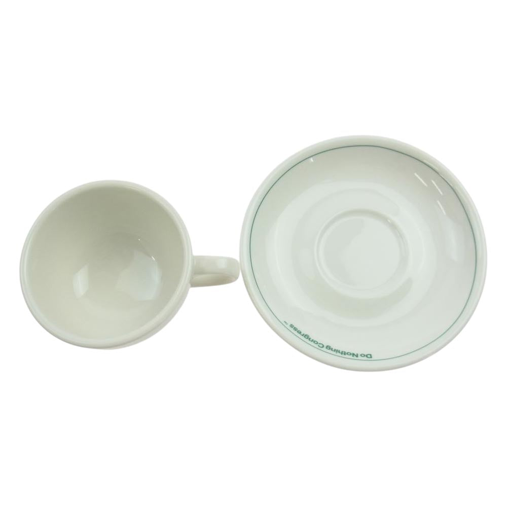 ドゥーナッシングコングレス A Cup of Tea Cup&Saucer カップ ソーサー ホワイト系【新古品】【未使用】【中古】